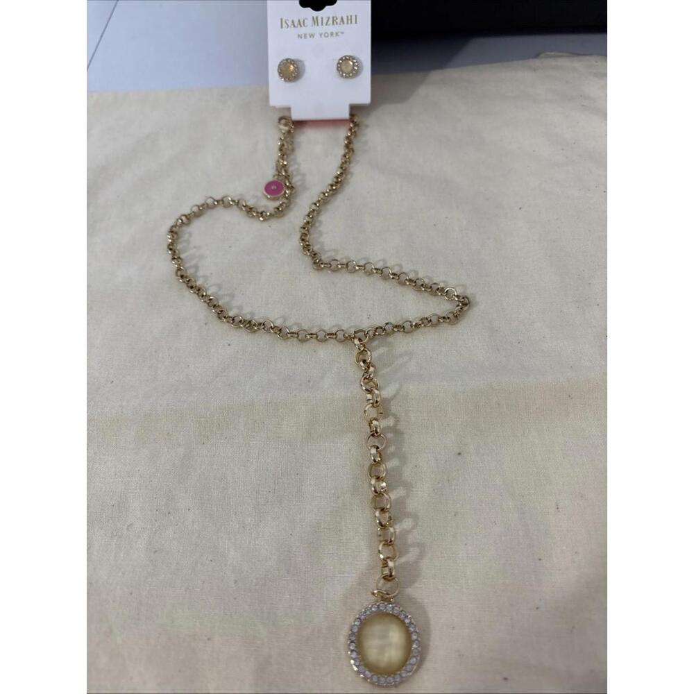 Isaac Mizrahi‎ Necklace & Earring Set New